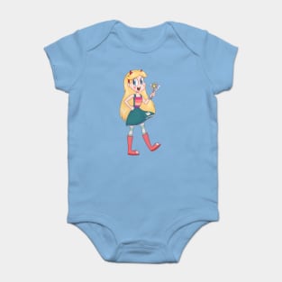 A Shinning Star Baby Bodysuit